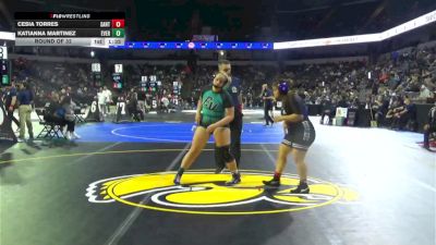 190 lbs Round Of 32 - Cesia Torres, Santiago/GG (SS) vs Katianna Martinez, Evergreen Valley (CC)