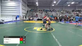 120 lbs Prelims - Hayden Brady, Indiana Outlaws Red vs Blase Mele, Grit Mat Club HS