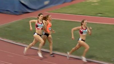 Women's 800m, Heat 2 - Bowerman Babes Go 1-2, 1:59s!