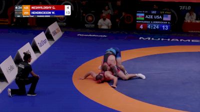 97 kg Quarterfinal - Kyle Snyder, USA vs Mukhamed Khaniev, UWW