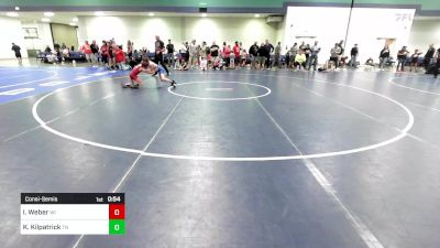 70 lbs Consolation - Ian Weber, WI vs Kalix Kilpatrick, TN