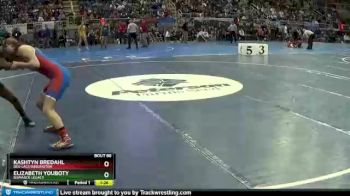 115 lbs Quarterfinal - Kashtyn Bredahl, Des-Lacs Burlington vs Elizabeth Youboty, Bismarck Legacy