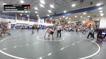 150 lbs Cons. Round 5 - Elijah Brown, Patriot vs Caden Zendejas, Alemany