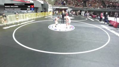 165 lbs Cons. Rd Of 16 - Daniel Williams, Project 8 Wrestling vs Francisco Mendez, McKinleyville Freestyle Wrestling Club