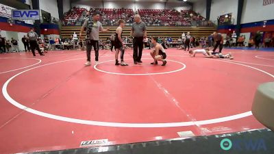 110 lbs 3rd Place - Kayden Dennis, Skiatook Youth Wrestling vs Clinton Stout Jr., Keystone Wrestling Club