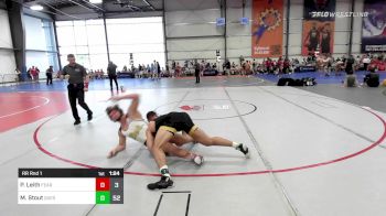 195 lbs Rr Rnd 1 - Porter Leith, Fear The Beard vs Maclane Stout, Quest School Of Wrestling