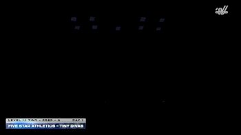 Five Star Athletics - Tiny Divas [2026 L1.1 Tiny - PREP - A DAY 1] 2026 JAMfest Cheer Super Nationals