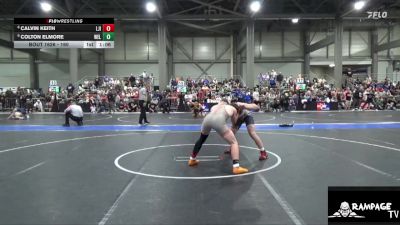 160 lbs Champ. Round 1 - Colton Elmore, Wellington vs Calvin Keith, Larned Jr Indian