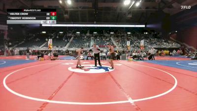 4A-175 lbs Quarterfinal - Kelten Crow, Sheridan vs Timothy Robinson, Green River