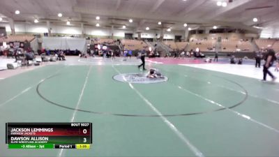 85 lbs Cons. Round 4 - Jackson Lemmings, Fairview Jackets vs Dawson Allison, Elite Wrestling Academy