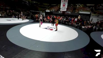 130 lbs Aliyhana Hernandez, NAWA - North Area Wrestling Association vs Sydney De Sena, OCWA - Orange County Wrestling Association