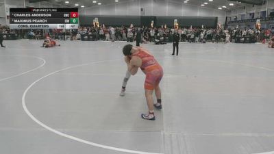 144 lbs Cons. Quarters - Maximus Pearch, Izzy Style Wrestling vs Charles Anderson, 817 Wrestling Club