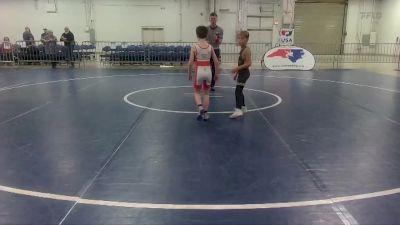 58-65 lbs Round 5 - Dustin Sanchez, North Carolina vs Jackson Stott, Backyard Bullies Wrestling Club