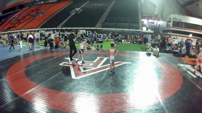 60-65 lbs 2nd Place Match - Oakley Newby, Utah vs Brydger Sellers, Utah