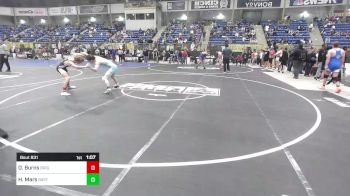 113 lbs Round Of 16 - Owyn Burns, Brighton WC vs Hunter Mars, Bayfield Wrestling