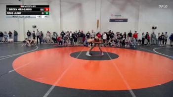 126 lbs Cons. Round 2 - Bricen Kirk-Banks, McCutcheon High School vs Titus Loshe, South Adams