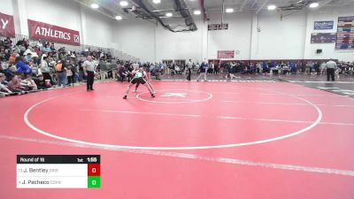 126 lbs Round Of 16 - Jeffrey Bentley, Griswold/Wheeler vs Jacob Pacheco, Coventry