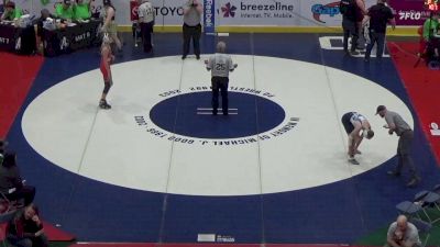 140 lbs Consi Of 16 #1 - Carter Kindig, West Perry vs Kenneth Shank, Mifflin County