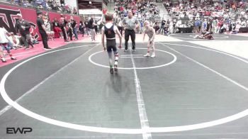 55 lbs Consi Of 8 #2 - Gatlen Ruminer, Sallisaw Takedown Club vs Levi Hughart, Raw Wrestling Club