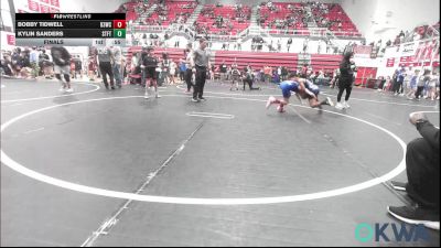 73 lbs Final - Bobby Tidwell, D3 Wrestling Cluib vs Kylin Sanders, Standfast