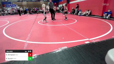 64 lbs Round Of 16 - Joseph Satoe, Keystone Wrestling Club vs William Crutchfield, Collinsville Cardinal Youth Wrestling