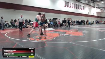 175 lbs Semifinal - Rashad Hill, Decatur Central vs Shawn Brady, Lawrence North