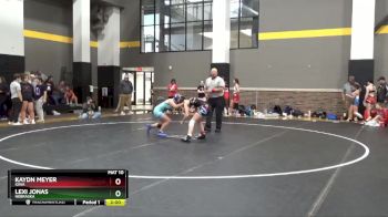124 lbs Round 2 - Kaydn Meyer, Iowa vs Lexi Jonas, Nebraska