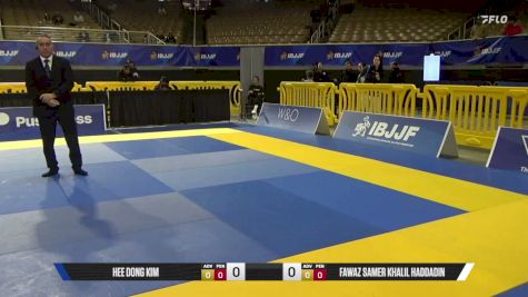 Fawaz Samer Khalil Haddadin vs Hee Dong Kim 2026 Pan Jiu Jitsu IBJJF Championship