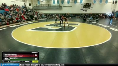 91-99 lbs Round 1 - Iain Campbell, Pinedale vs Rico Ramirez, Lingle-Ft. Laramie/Southeast