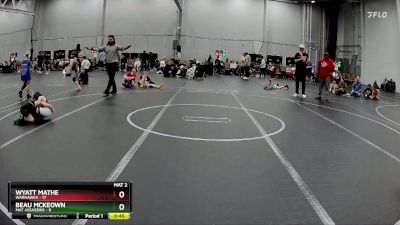 60 lbs Round 1 (4 Team) - Wyatt Mathe, Warhawks vs Beau McKeown, Mat Assassins