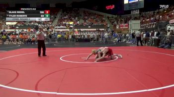 144 lbs Cons. Round 2 - Tyler Roberts, Scott Community Hs vs Blake Riedel, Tonganoxie Hs