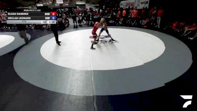 113 lbs Elijah Ramirez, OCWA - Orange County Wrestling Association vs Declan Leonard, SAWA - Sacramento Area Wrestling Association