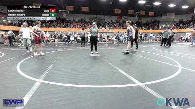 106 lbs Rr Rnd 2 - Evan Dieker, ARDMORE TAKEDOWN CLUB vs Ryken Kraft, Bridge Creek Youth Wrestling