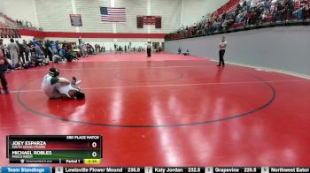 132 lbs 3rd Place Match - Joey Esparza, South Grand Prairie vs Michael Robles, Frisco Reedy
