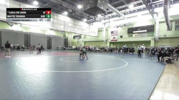 170 lbs Champ. Round 1 - Mayte Tzunun, BELMONT vs Laila De Leon, SAN PEDRO