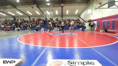 235 lbs Semifinal - Malana Miller, Bixby Girls HS vs Alayna Brown, Glenpool