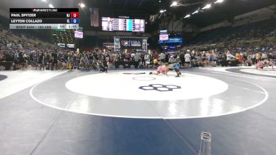 150 lbs Cons. Rd Of 64 - Paul Spitzer, New Jersey vs Leyton Collazo, Florida