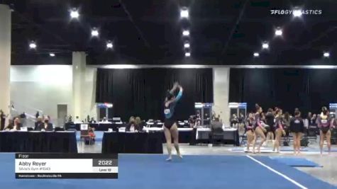Abby Royer - Floor, Silvia's Gym #1043 - 2021 USA Gymnastics Development Program National Championships
