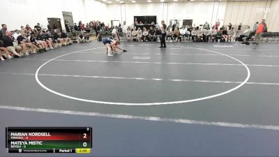 100 lbs Round 3 (6 Team) - Marian Nordsell, Minooka vs Mateya Mistic, Bemidji