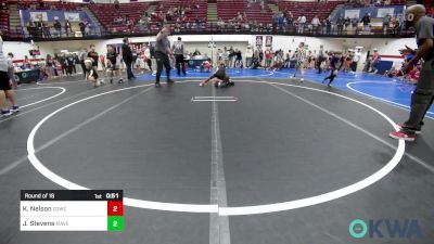 76 lbs Round Of 16 - Kijaun Nelson, D3 Wrestling Cluib vs Jaken Stevens, Maverick Elite Wrestling