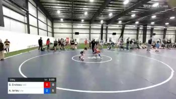 25 kg Final - Giada Croteau, Misfits Starburst vs Aniyah Ierley, Lancaster Alliance Women's Wrestling