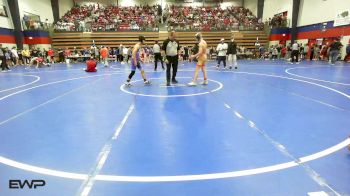 98 lbs Quarterfinal - Charles Litterell, Sand Springs JH (SS) vs Rocklan Kurzinsky, HARDING ACADEMY