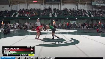 157 lbs Champ. Round 2 - Daniel Segura, Ohio University vs Paddy Gallagher, Ohio State