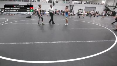 126 lbs Round 4 (6 Team) - Robbie Rodriguez, RedNose vs Teagan Caciolo, Grit Mat Club Red