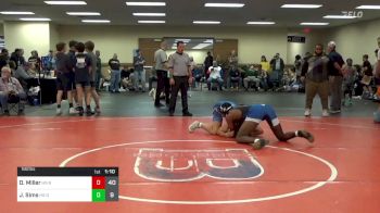 182 lbs Rr Rnd 4 - Dayne Miller, Team Round Up HS vs Johnathan Sims, OMP HS