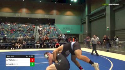 285 lbs Consi Of 8 #1 - Ali Wahab, Old Dominion vs Adam Lamb, Umpqua CC