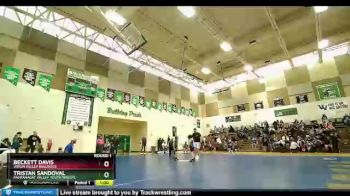 67 lbs Round 1 - Beckett Davis, Virgin Valley Bulldogs vs Tristan Sandoval, Pahranagat Valley Youth Wrestl