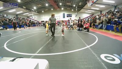 46 lbs Consolation - Emma Campbell, Claremore Wrestling Club vs Matthew Parks, Keystone Wrestling Club