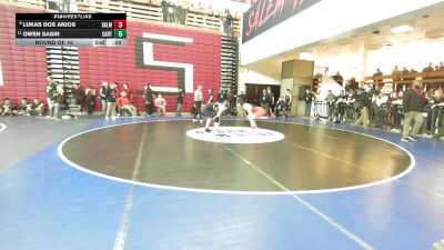 215 lbs Round Of 16 - Jackson Rinke, Bridgewater-Raynham vs Gabe Grosh, Longmeadow