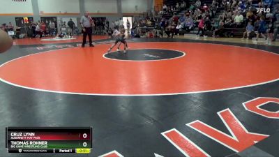 N-11 lbs Quarterfinal - Cruz Lynn, Alburnett Mat Pack vs Thomas Rohner, Big Game Wrestling Club